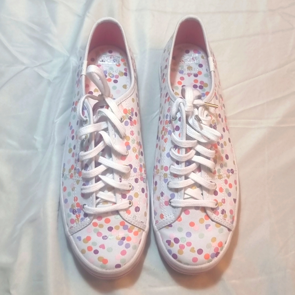Keds Kate Spade rainbow color dots size 9.5